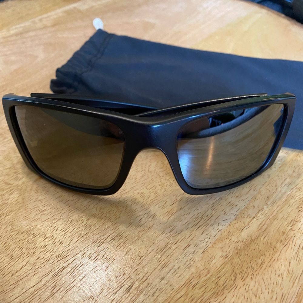 Oakley Fuel Cell Black Polarized Men’s Sunglasses